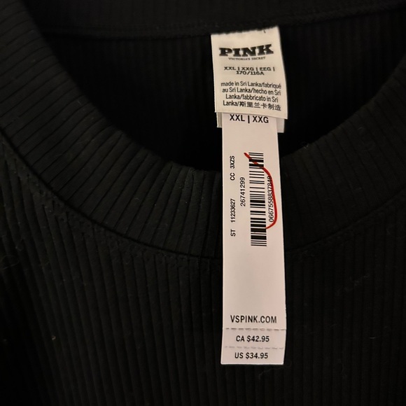 Part of 5 for $20! PINK XXL mock neck long sleeve dress NWT - Picture 4 of 4